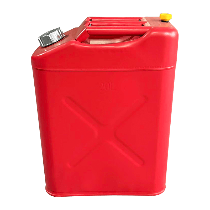 10L/20L Matte Red Oil Drum with Aluminium Cap